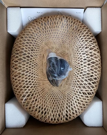 AVELINE LUNA Bamboo Pendant Light